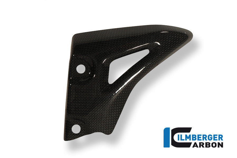 Heel guard left Carbon
