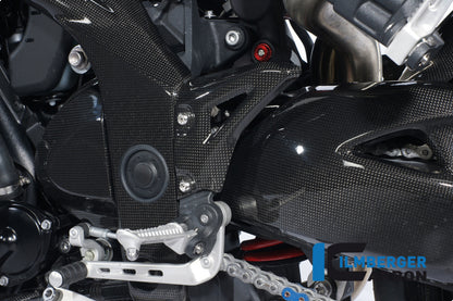 Heel guard left Carbon