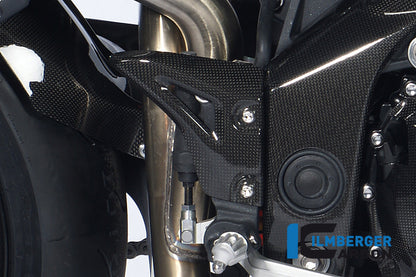 Right heel guard Carbon