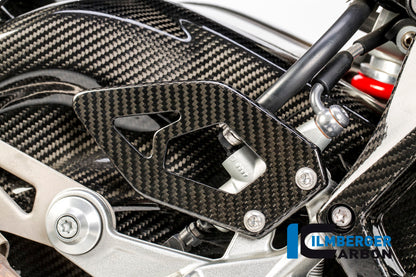 Heel guard right side carbon