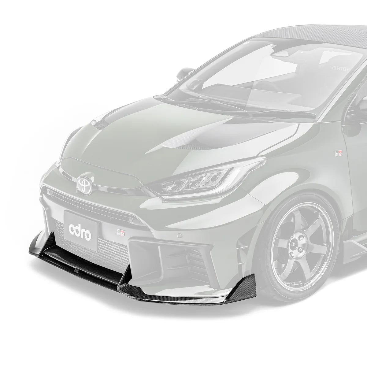Toyota GR Yaris (Gen 2) carbon fiber front lip 