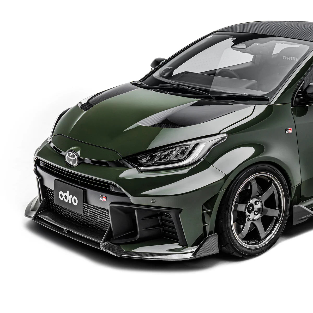Toyota GR Yaris (Gen 2) carbon fiber front lip 