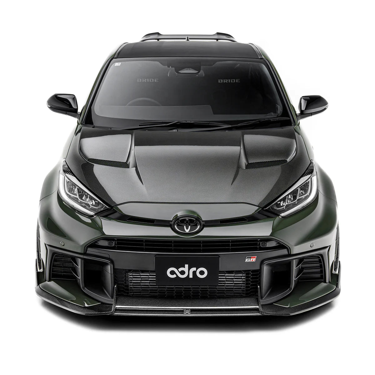 Toyota GR Yaris (Gen 2) carbon fiber front lip 