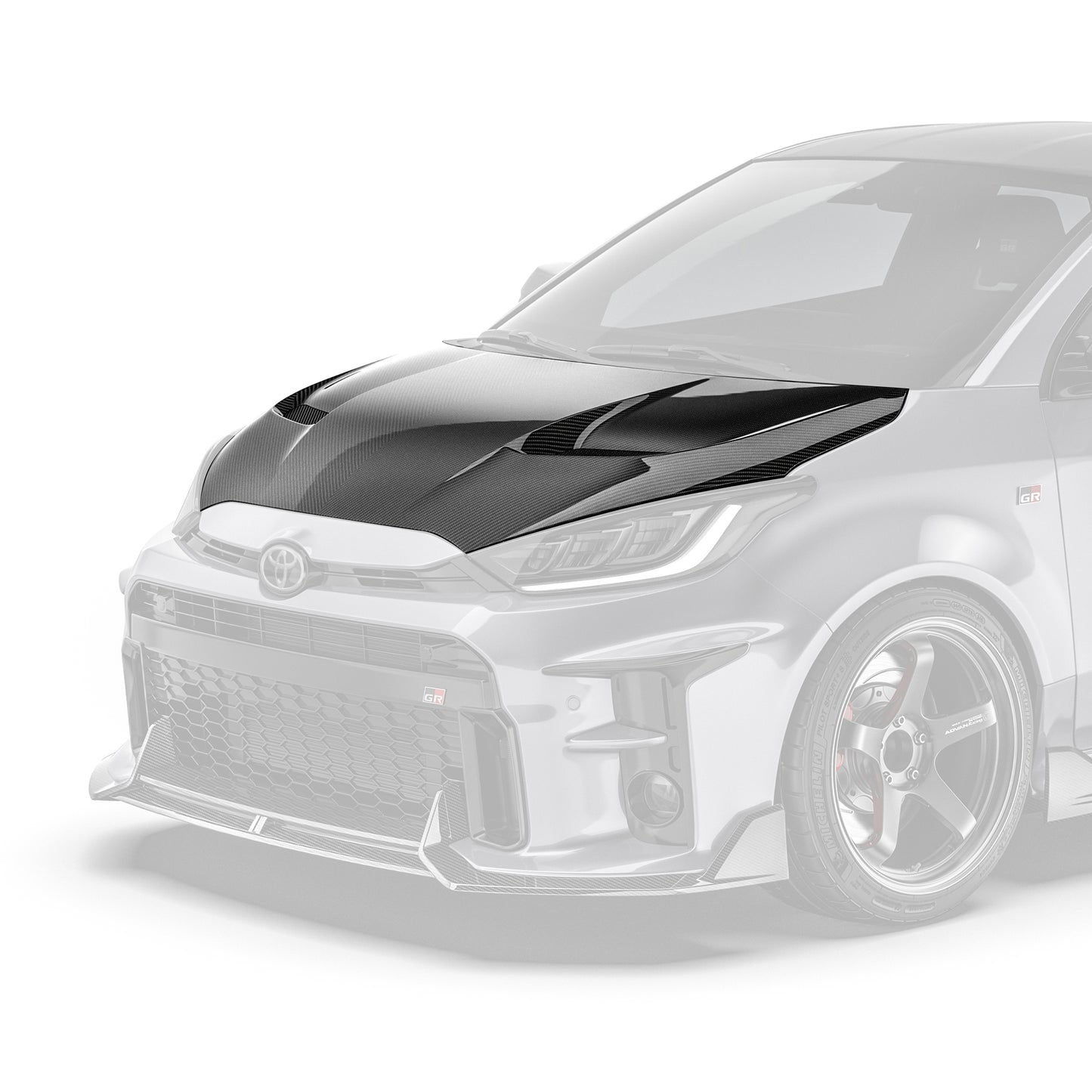 Toyota GR Yaris (Gen 1 & 2) prepreg hood