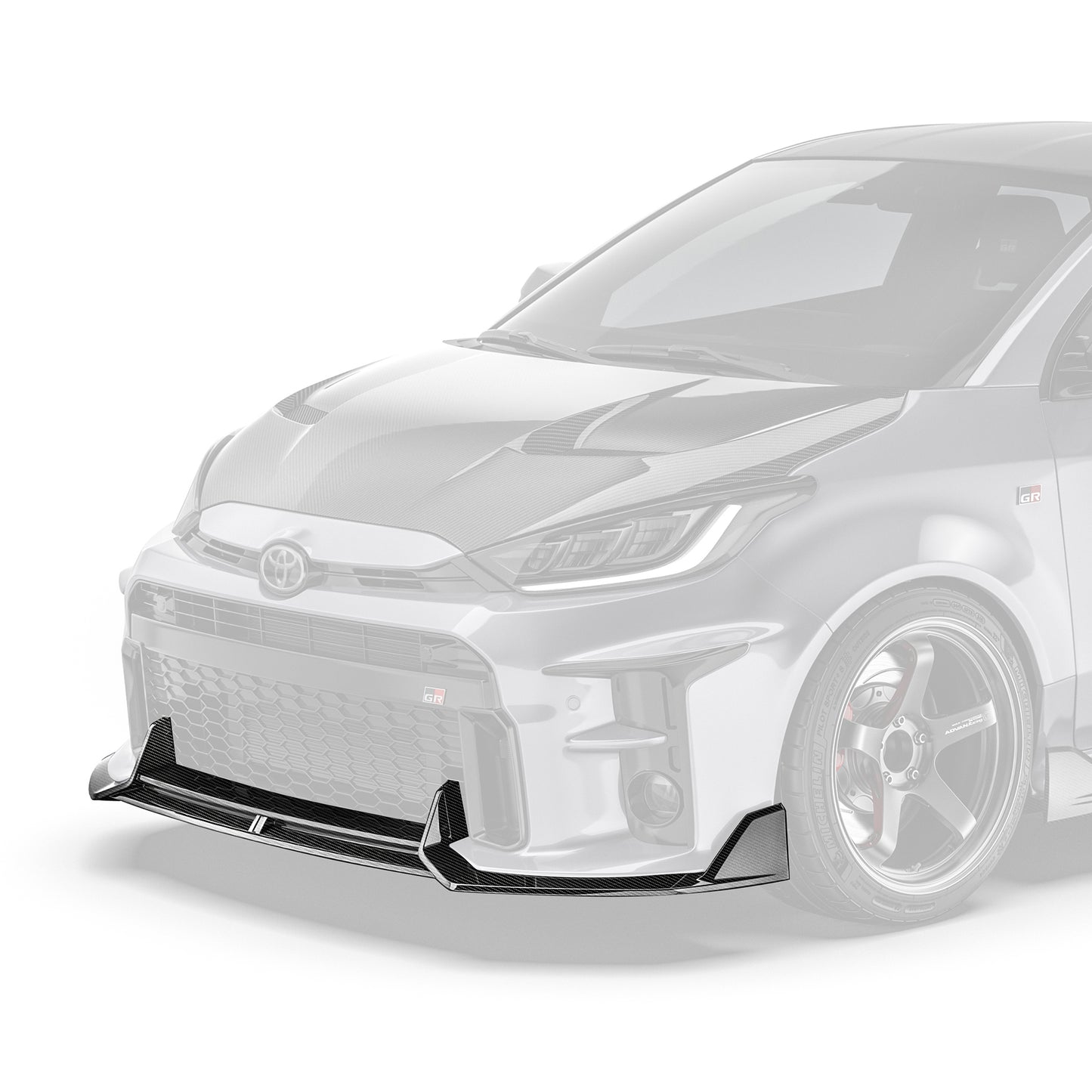 Toyota GR Yaris (Gen 1) carbon fiber front lip 