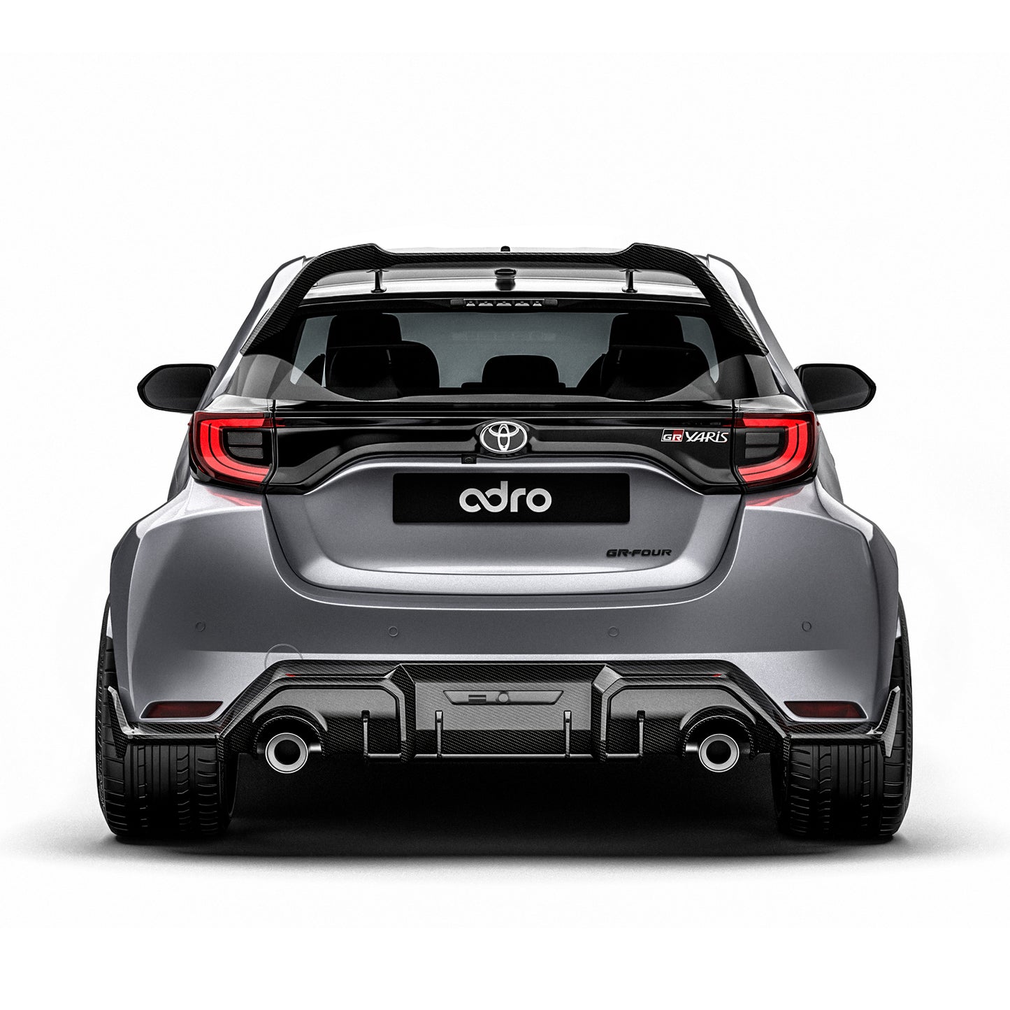 Toyota GR Yaris (Gen 1) carbon fiber rear diffuser