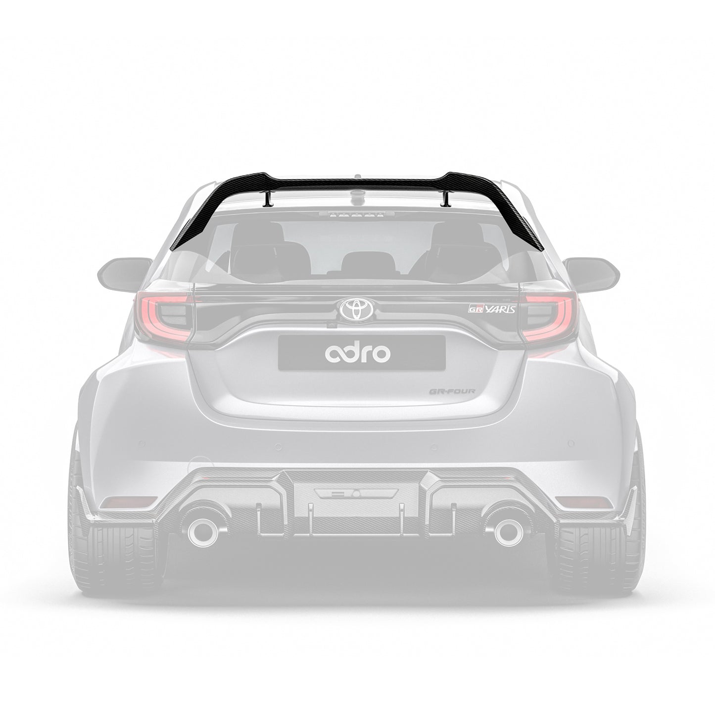 Toyota GR Yaris (Gen 1 & 2) carbon fiber spoiler