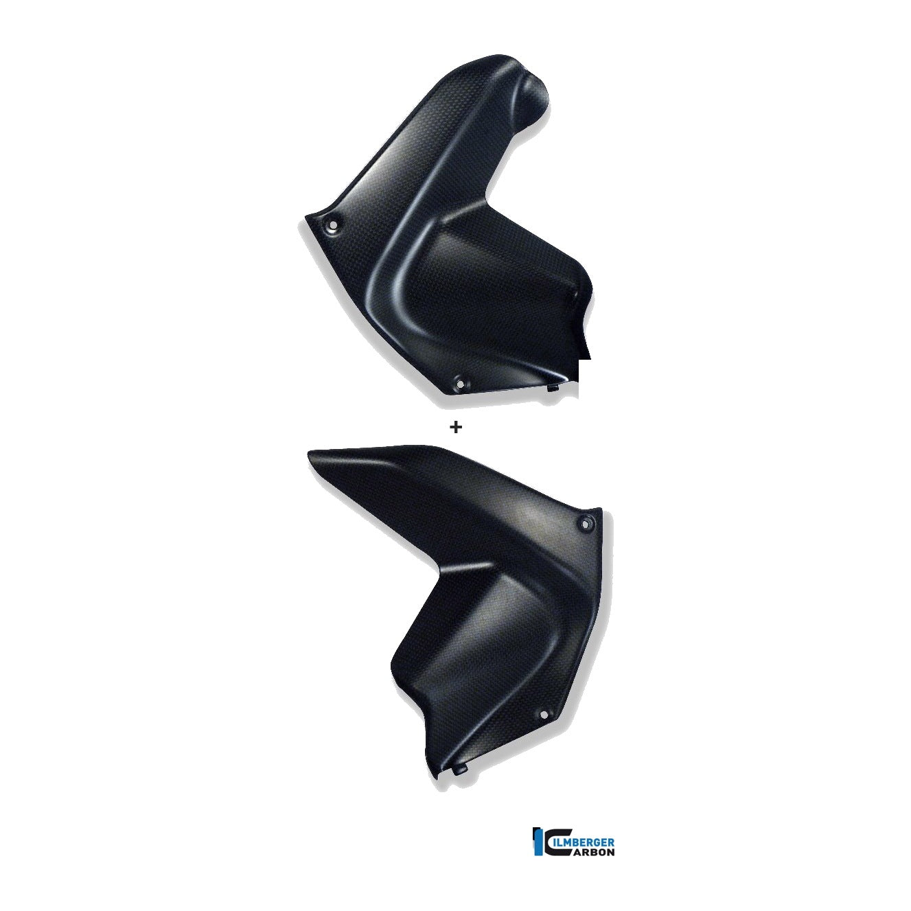 Air deflector on tank side part Ducati Multistrada 1200 ab - left + right set