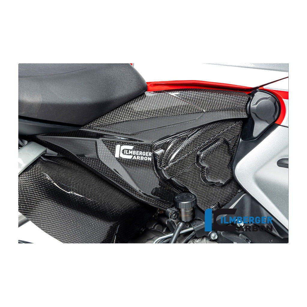 Subframe cover with cam cover Ducati Streetfighter V2 - left + right set