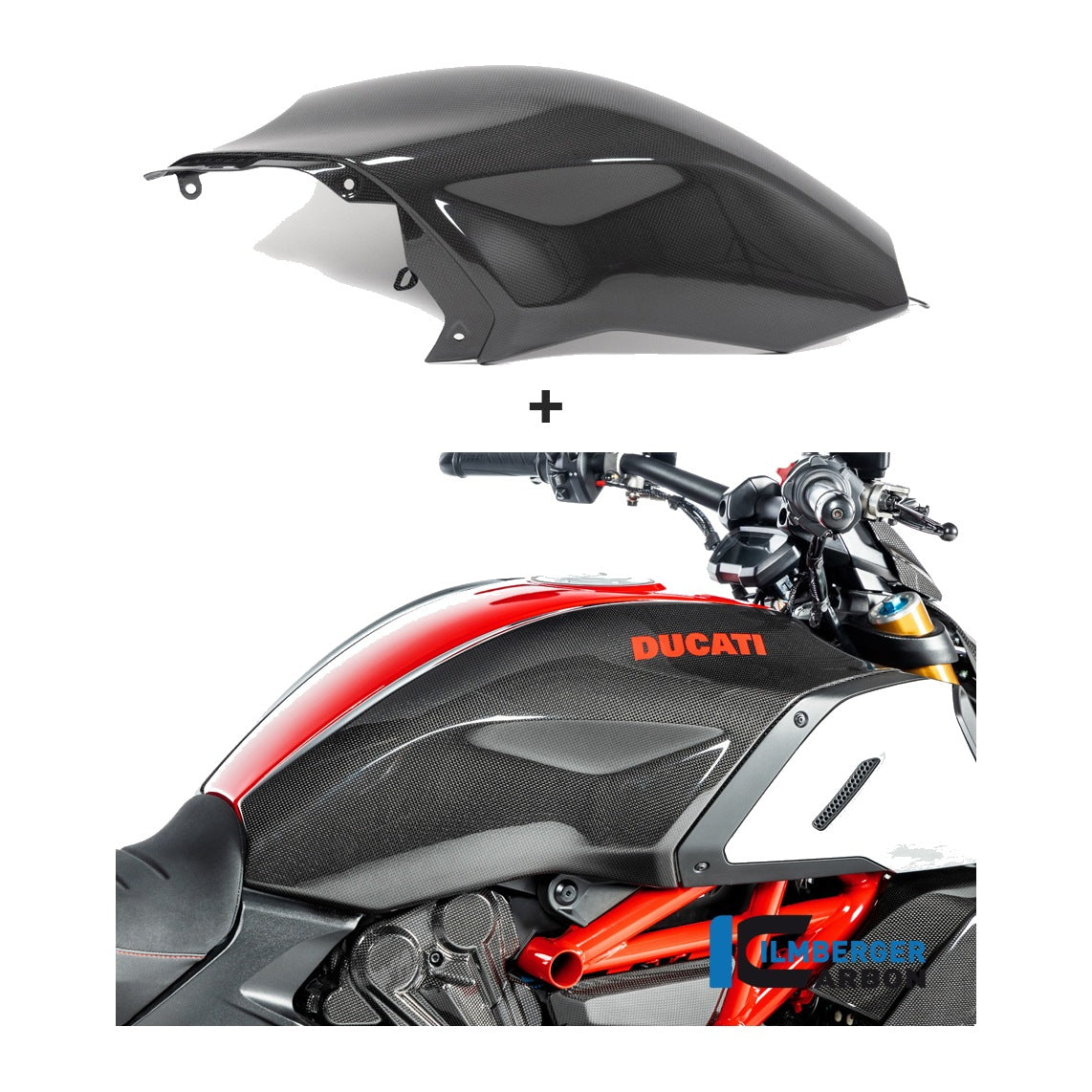 Tankcover Diavel 1260 - left + right set