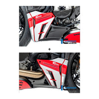 Bellypan insert Ducati Streetfighter V2 - left + right set