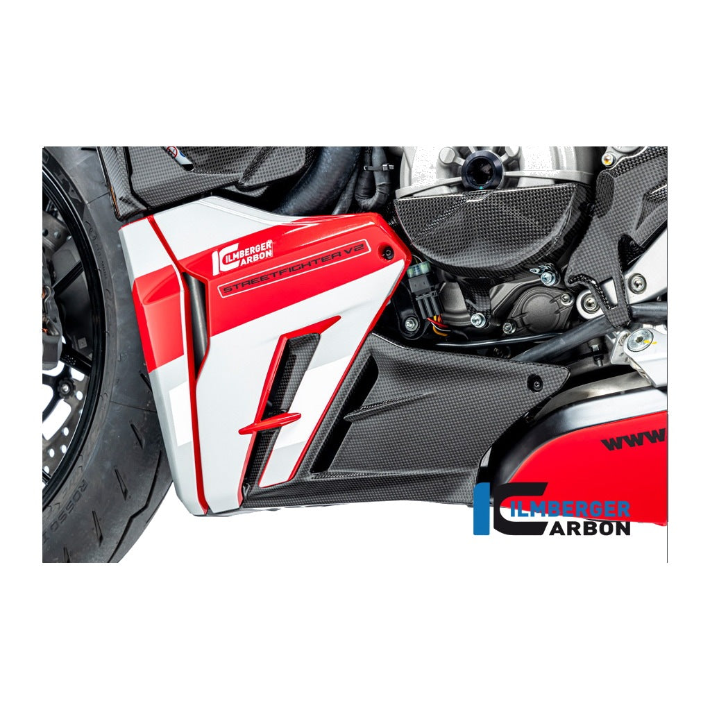 Bellypan insert Ducati Streetfighter V2 - left + right set