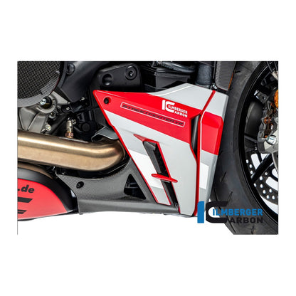Bellypan insert Ducati Streetfighter V2 - left + right set