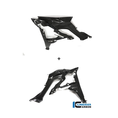 Radiator Cover incl batch holder - BMW S 1000 XR MY - left + right set