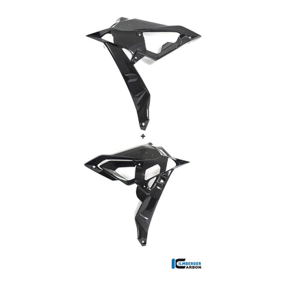 Radiator cover / Badge holder - BMW S 1000 R (ab 2017) - left + right set