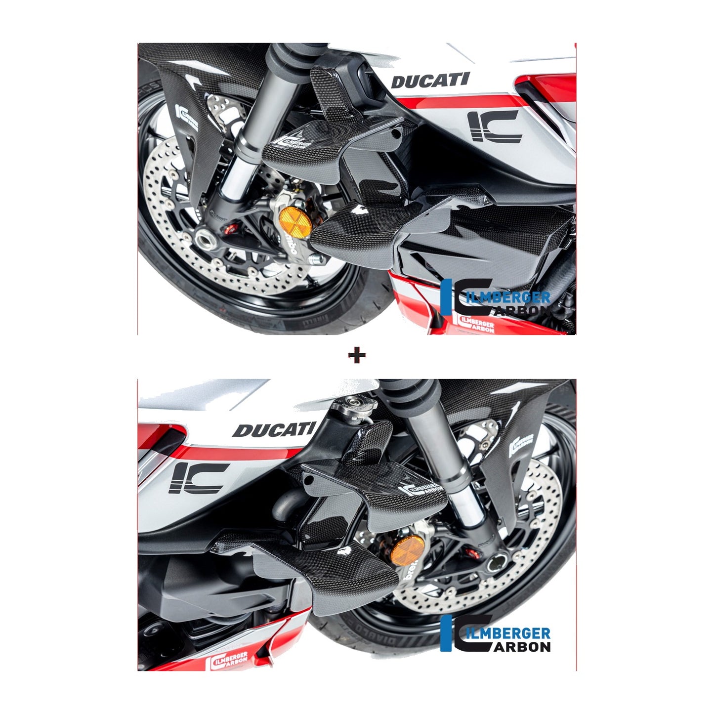 radiator cover Ducati Streetfighter V2 - left + right set