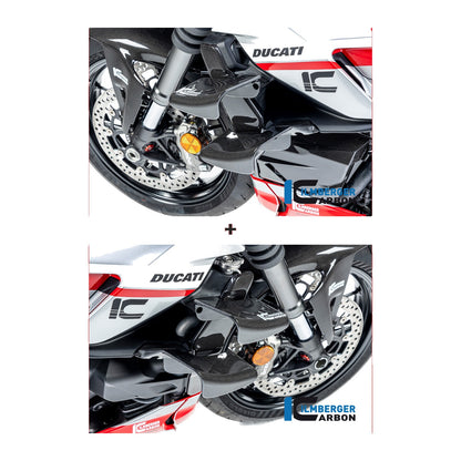 radiator cover Ducati Streetfighter V2 - left + right set