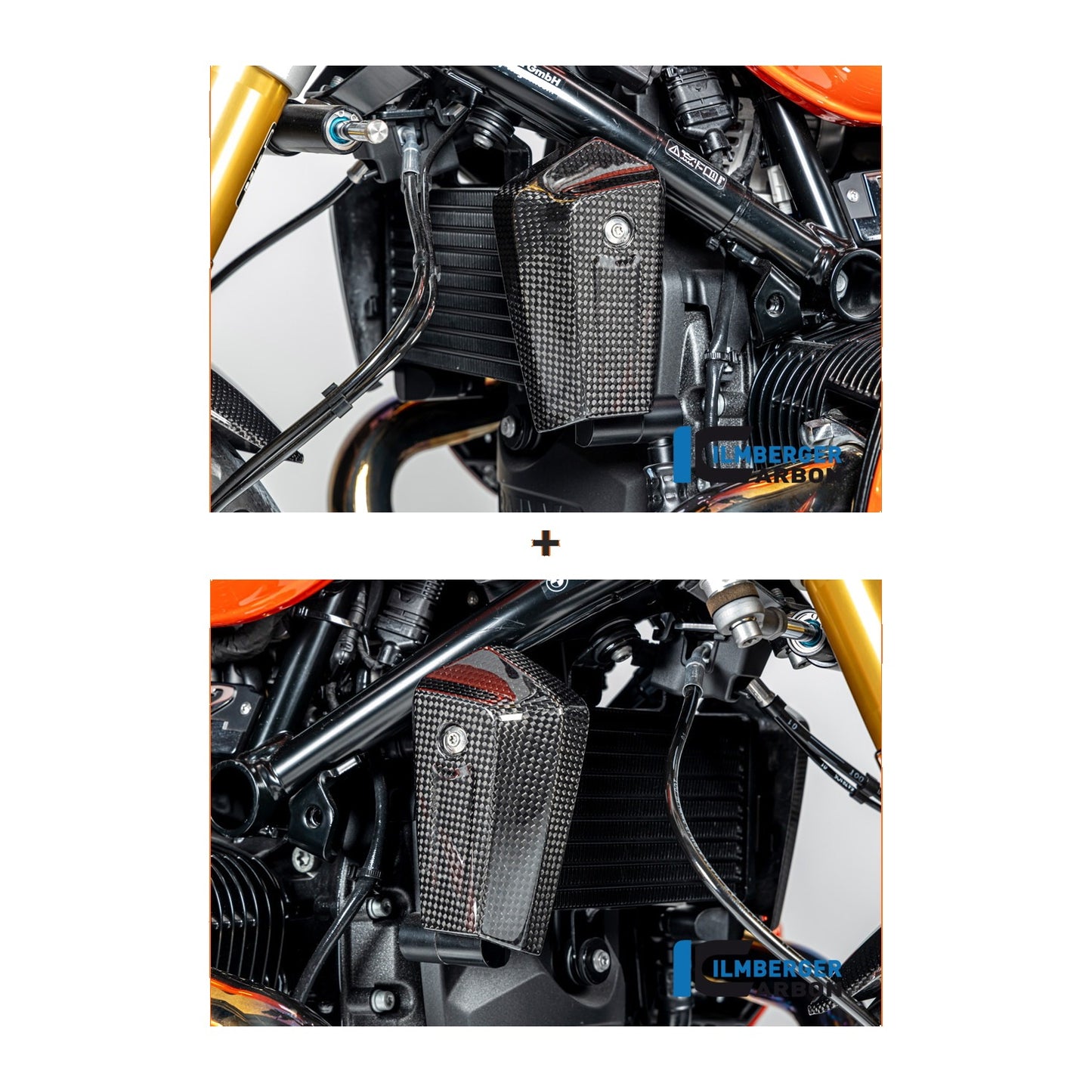 Oil cooler cover BMW R12 NineT 2024 - left + right set