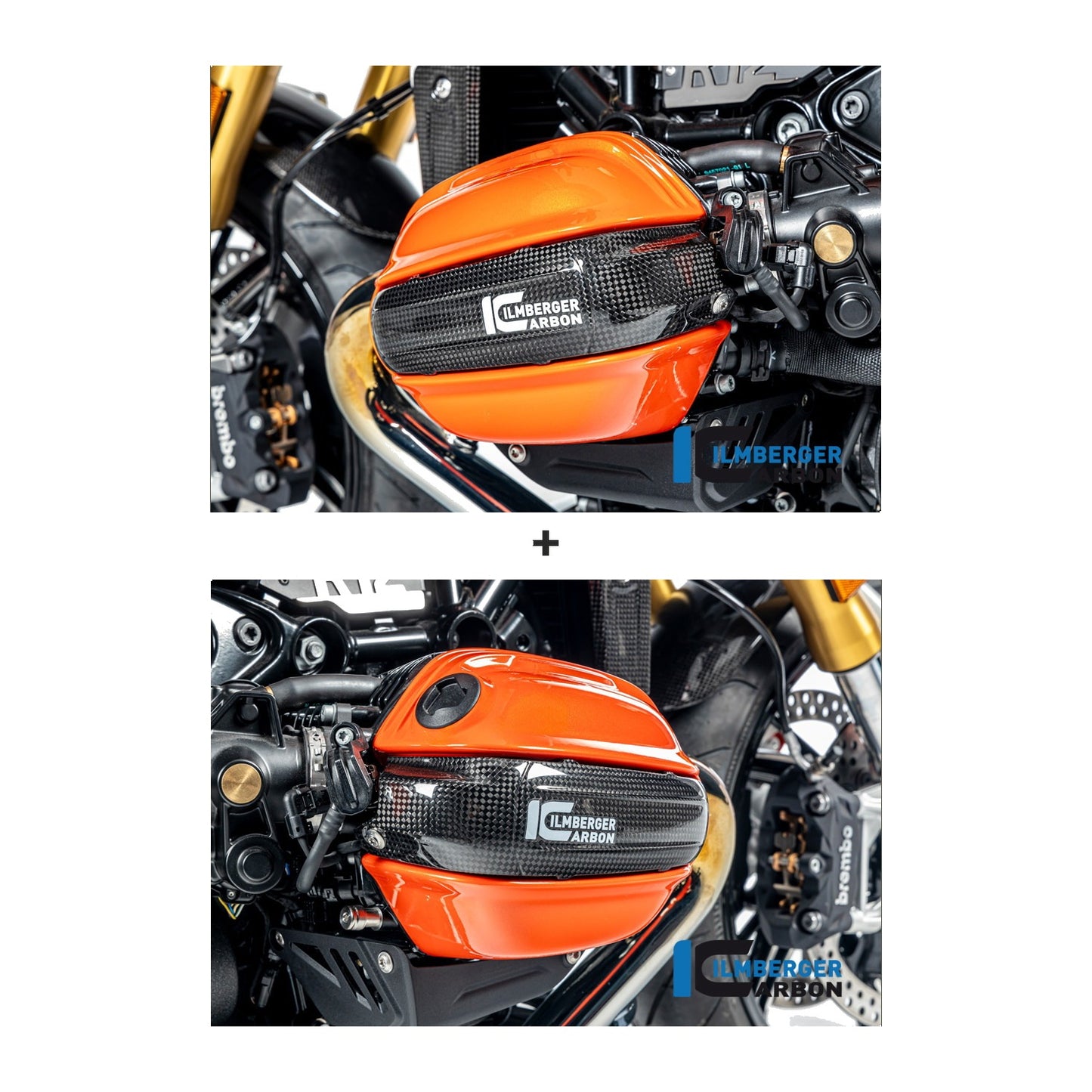 Spark plug cap cover BMW R12 NineT 2024 - left + right set