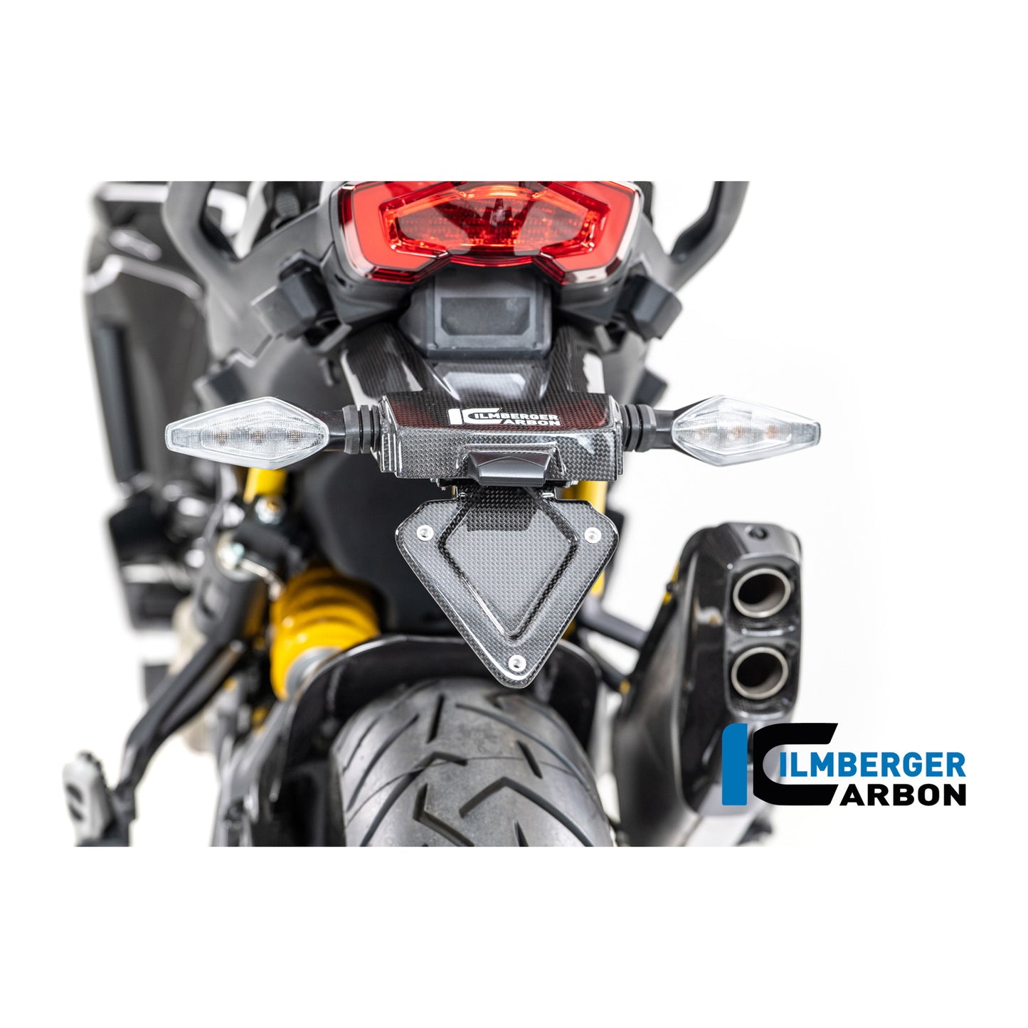 License plate holder Multistrada V4 from 2025