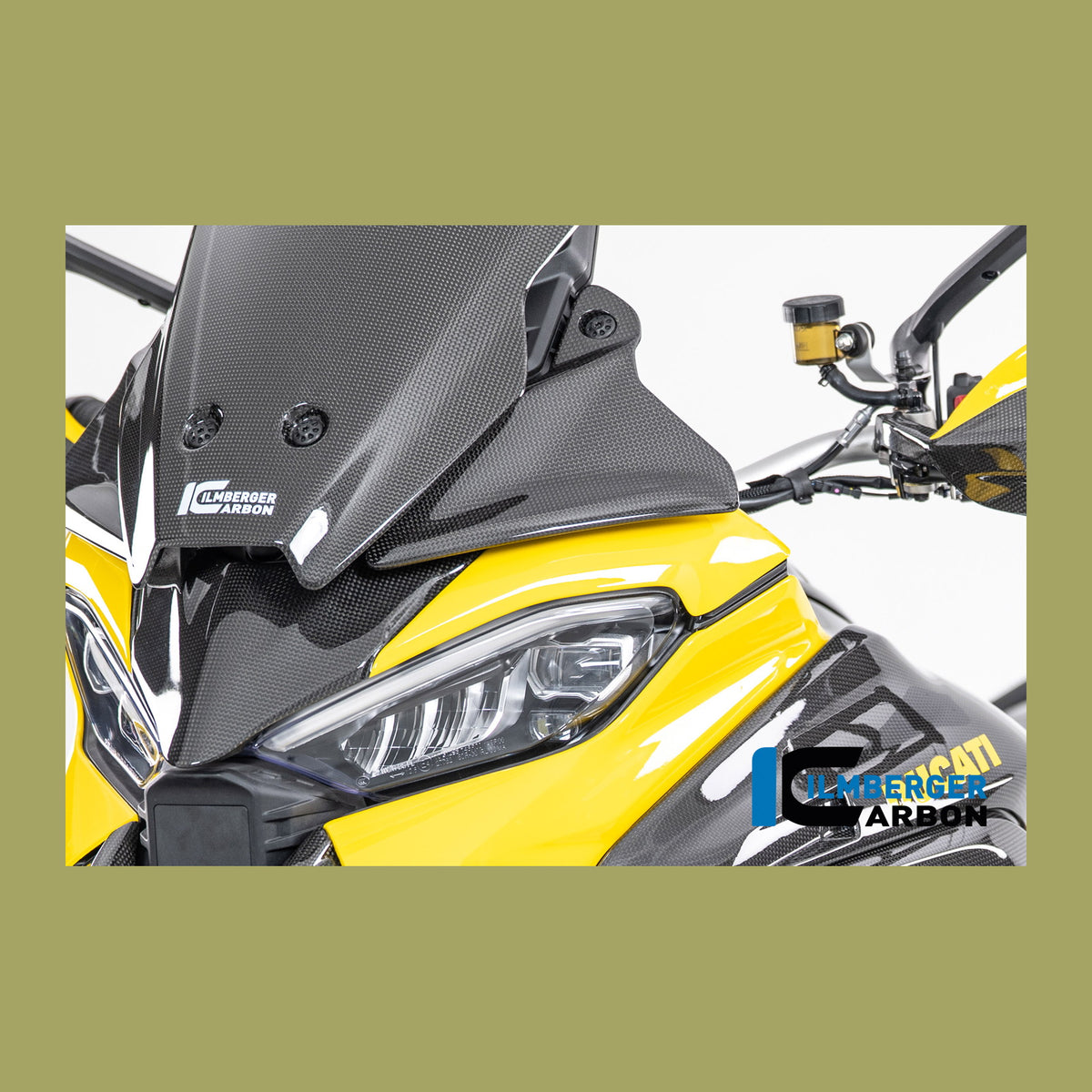 Wind deflector on cockpit left Ducati Multistrada V4 2025