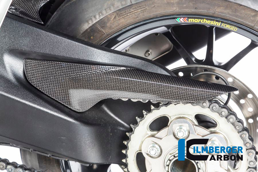Rear chain guard finish Ducati Monster 1200
