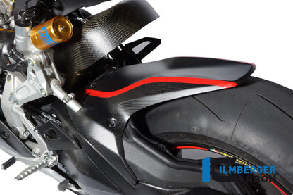 Rear fender long carbon