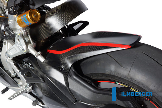 Rear fender long carbon