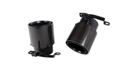 Lamborghini Huracan STO - Carbon matte tailpipes (2 pieces) for NOVITEC- and original exhaust