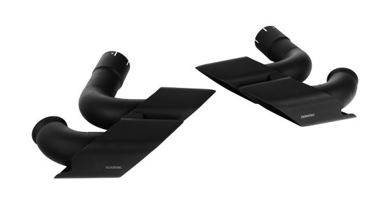 Lamborghini Urus SE tailpipes (4 pieces) for NOVITEC- and original exhaust black