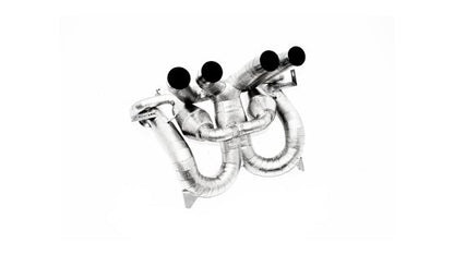 Lamborghini REVUELTO power optimized exhaust system with fla