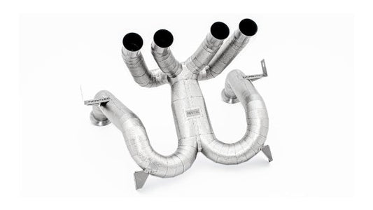 Lamborghini REVUELTO power optimized exhaust system RACE wit
