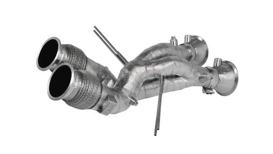 Lamborghini Temerario Cat-Replacement Pipes Heat-Protected