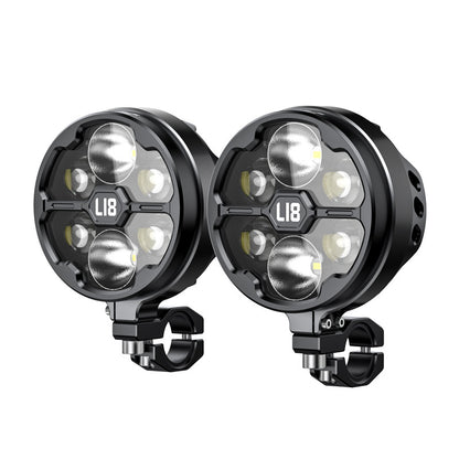 L18S High&Low Beam Auxiliary Light (Black)