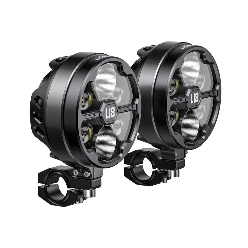 L18S High&Low Beam Auxiliary Light (Black)