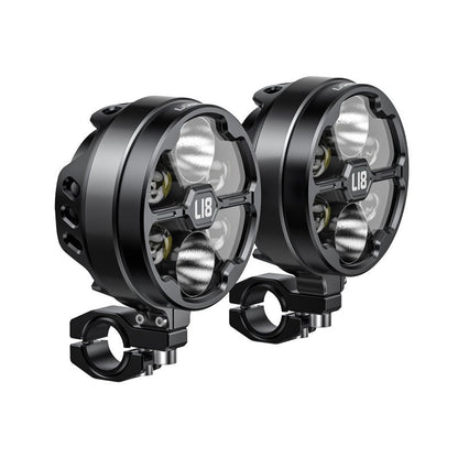 L18S High&Low Beam Auxiliary Light (Black)