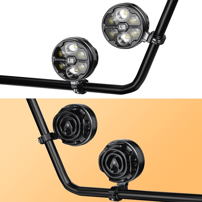 L18S High&Low Beam Auxiliary Light (Black)