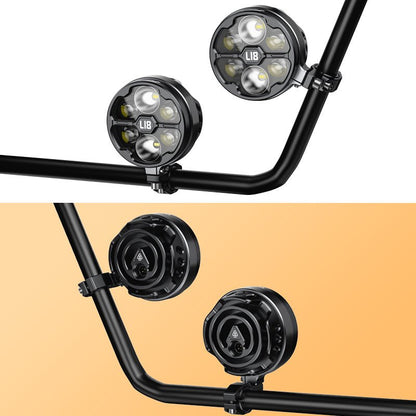 L18S High&Low Beam Auxiliary Light (Black)