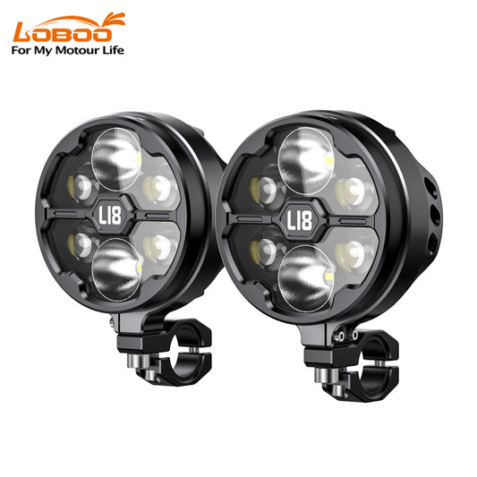 L18S High&Low Beam Auxiliary Light (Black)
