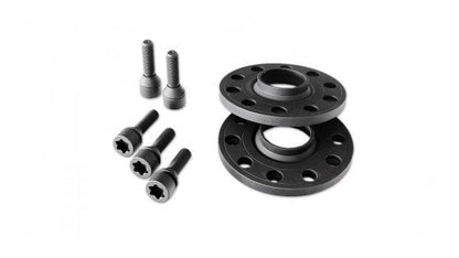 Lamborghini Aventador / S aluminium spacers set of 2 pieces - OEM bolts - 11mm (enlarged track 22mm per axle) for rear axle