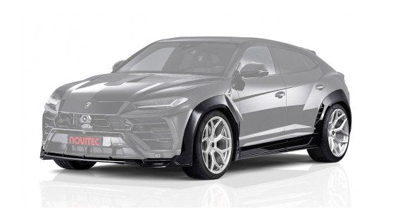 Lamborghini Urus NOVITEC ESTESO WIDEBODY (14-part) including frontbumper-attachment, front strut, widebody set, side panels, rearbumper-attachment, fixing material (PU-RIM)
