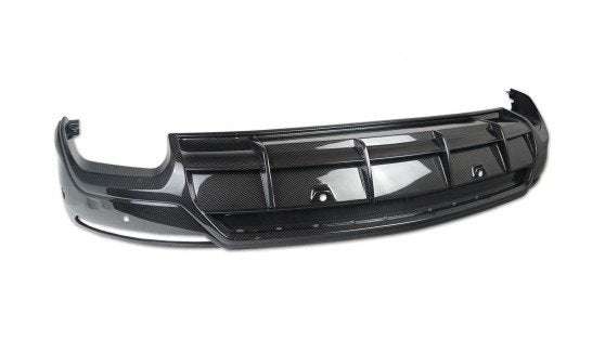 Lamborghini Urus rear diffusor (Original Look) for cars without tow bar