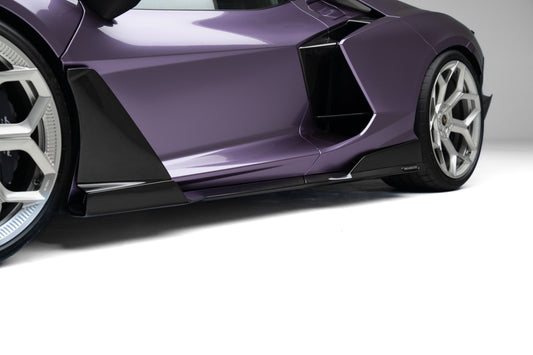 Lamborghini Revuelto Side panels (set) visible carbon