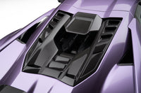 Lamborghini Revuelto Rear lid visble Carbon