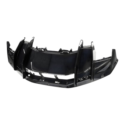 Lamborghini Revuelto Diffuser for cars with rear-view/360 camera - visible carbon