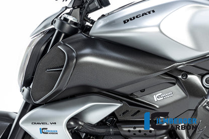 Left air tube cover Ducati Diavel V4 from 2023