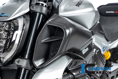 Left air tube cover Ducati Diavel V4 from 2023