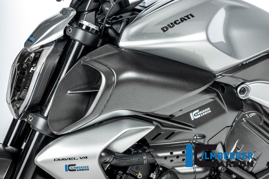 Left air tube cover Ducati Diavel V4 from 2023