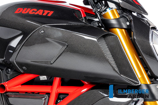 Airtube cover right side gloss Diavel 1260