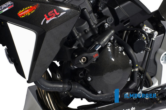Alternator cover carbon